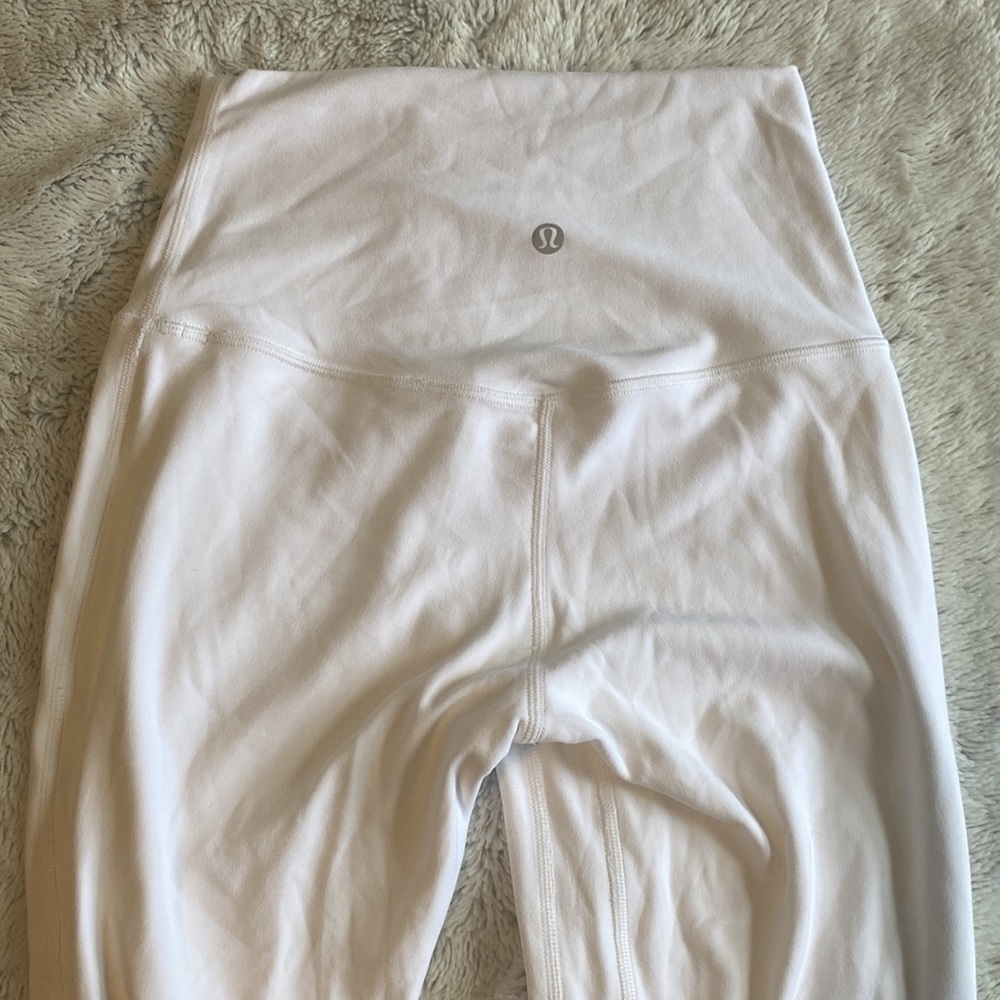 Lululemon align white leggings